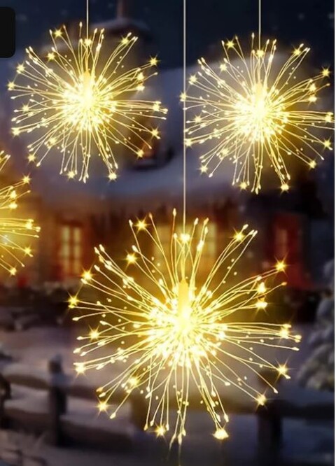 Sfera Led Galactic Flash dm. 40 - In Promo Natalizia - N 60 Led Ice+20 Hot Flash