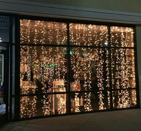 Tenda Mt.3 H 2 Connettibile - Sconti per Fioristi e Aziende - con 660 Led a Cascata