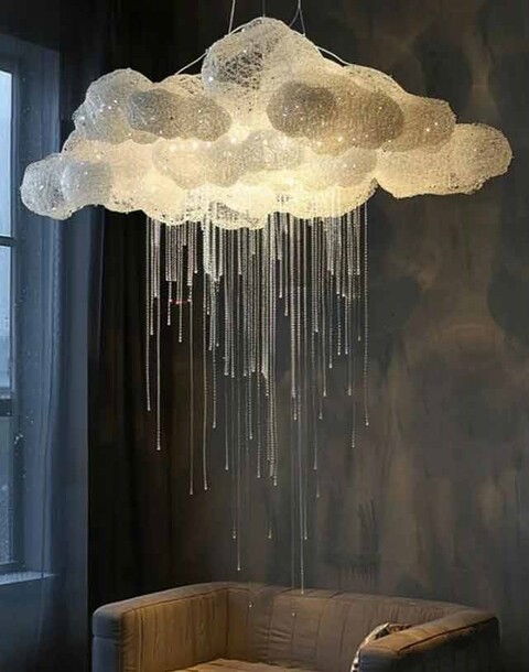 Nuvole Artificiali Sospese con Pioggia - Sconto per Fioristi e Aziende - Con o senza effetto pioggia