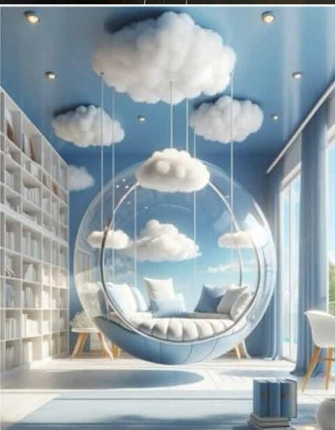 Nuvole Artificiali Sospese con Pioggia - Sconto per Fioristi e Aziende - Con o senza effetto pioggia