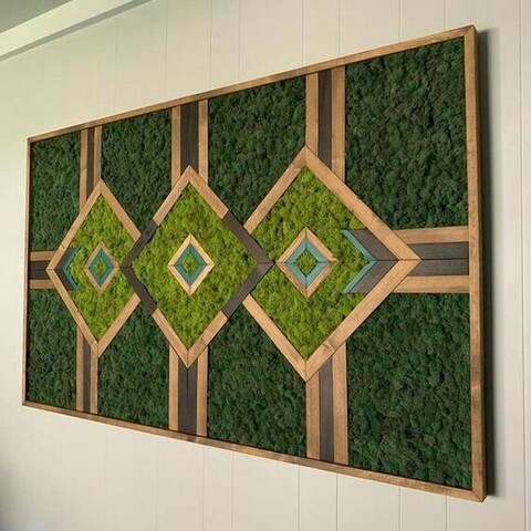 Parete Moss Stabilizzata Wall Moss  - Sconti per Fioristi e Aziende - a metro quadrato