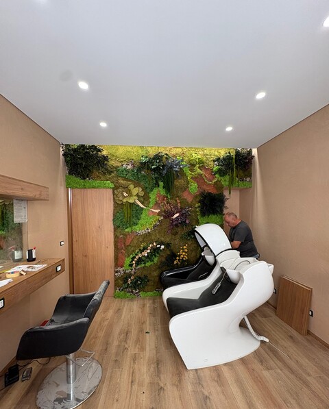 Giardini Vegetali Preservati - Adatti soltanto per interni . - Stile Barber Shop