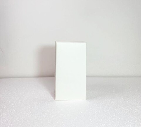 Scatola per bomboniera H 15 cm. 8 x 8 - Sconti per Fioristi, e Aziende - conf. 10 scatole - lino bianco pieghevole