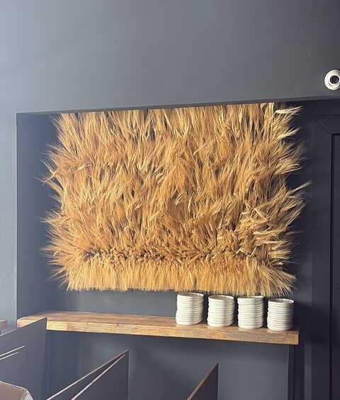 Parete Spighe di grano preservate per Ristoranti, Hotels e Resort . - prezzo a metro quadrato