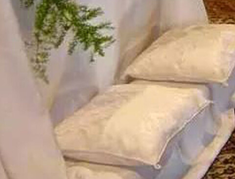 Complementi per Copri Inginocchiatoio  - in Ottomano Millerighe . - Sconti per Fioristi e Wedding