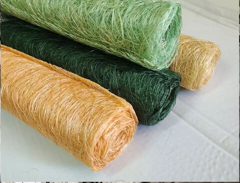 Sisal Naturale Amidato H 60 - Sconti per Fioristi e Aziende  - Rotolo da 3 Yds