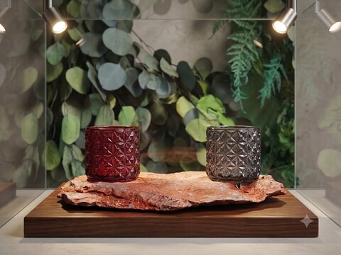 Porta tea light H 7 dm. 7 - Sconti per Fioristi e Aziende - Decorarto in diversi colori