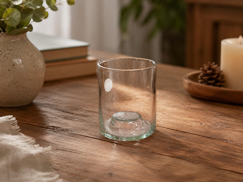 Porta tea light H 10 dm. 8 - Sconti per Fioristi e Aziende - Con rialzo internoi