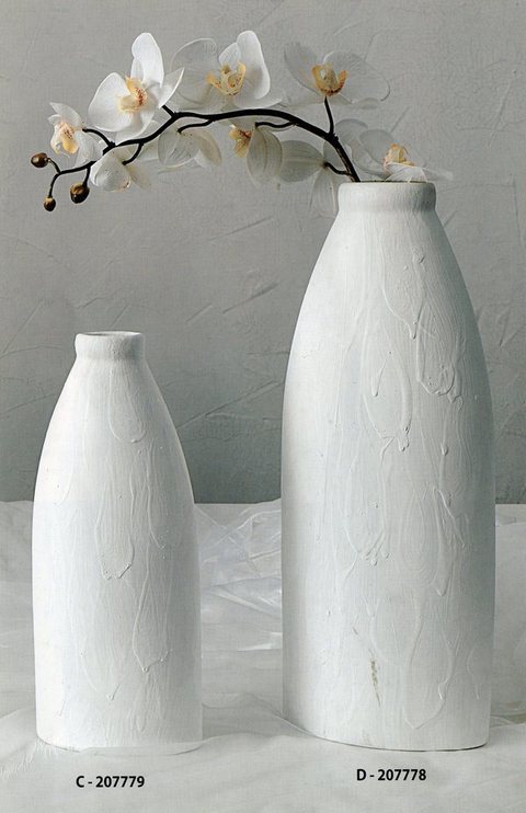 Vaso Ceramica H 30 e H 40 Effetto goccia 2 misure - Sconti per Fioristi e Aziende