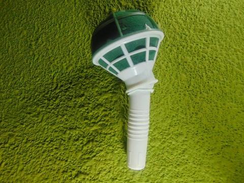 Microfono per fiorista con spugna Conf. 10 Pz. manico in plastica - Sconti per Fioristi e Aziende