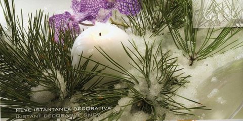 Neve Istantanea Decorativa - Sconti per Fioristi e Aziende - gr.100