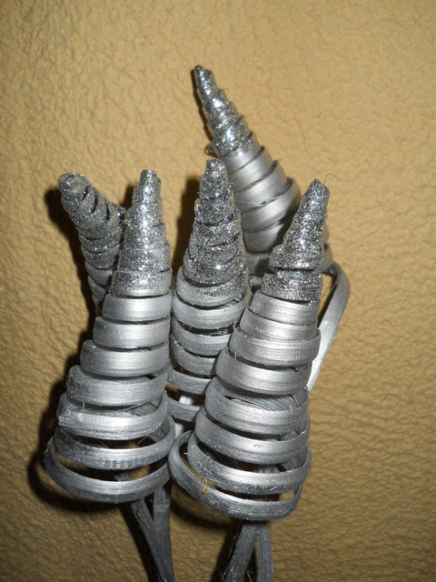 Cane Cone x 5 Colorato  - Sconti per Fioristi e Aziende -  con Glitter