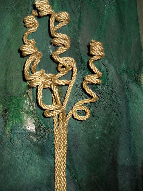 Corda Spiral x 4 Oro - Sconti per Fioristi e Aziende