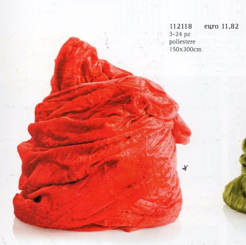 Telo in Velluto Rosso H 150 x 300 - Sconto extra per Fioristi e Aziende