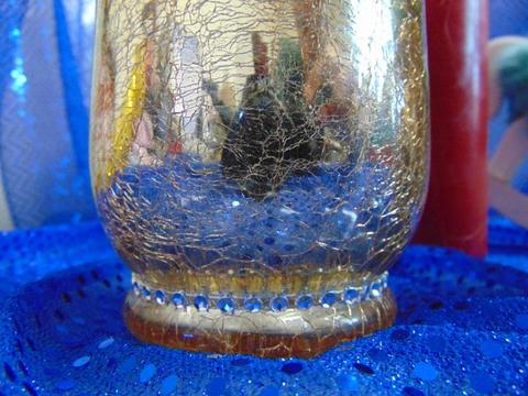 Vasetto vetro Crush Oro in 3 misure - Sconti per Fioristi e Aziende