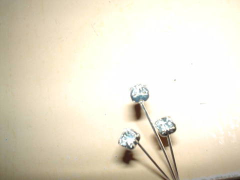 Spillone cm. 5 con Diamante  - Sconti per Fioristi e Aziende  - Tipo Swarovsky