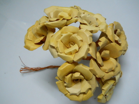 Rose legno x 5  gambate - Sconti per Fioristi e Aziende  Exotico