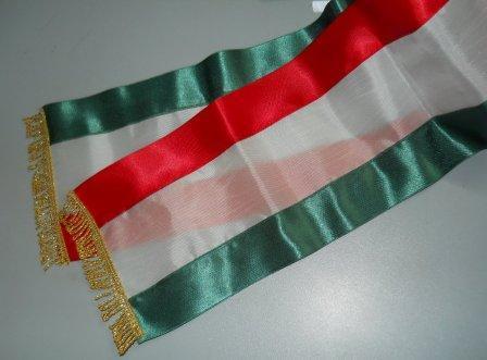 Fascia Tricolore in stoffa per Nozze civili - Sconti per Fioristi e Aziende