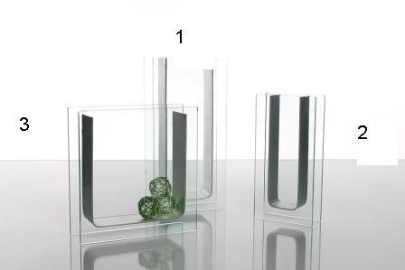 Vaso vetro ferro Lorena in 3 misure - Sconti per Fioristi e Aziende