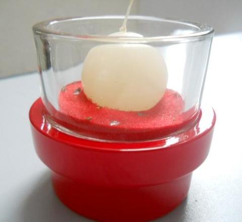 Portacandele vetro H 7 - Sconti per Fioristi e Aziende STOCK TUTTO VENDUTO