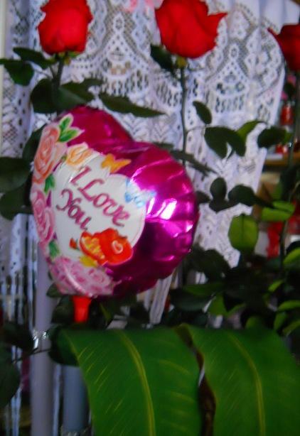 Palloncini steccati  Articolo per San Valentino - Sconti per Fioristi e Aziende