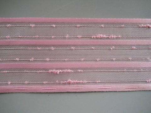 Nastro Organza Rigato - Sconti per Fioristi e Aziende - mm. 45  x 10 mt.