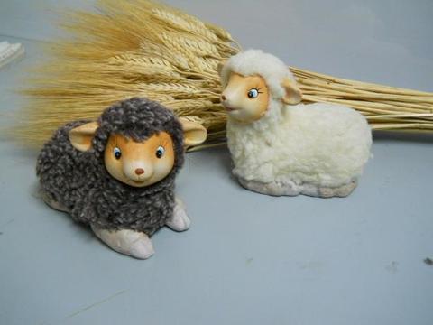 Pecorella merinos cm. 12 - Sconti per Fioristi e Aziende