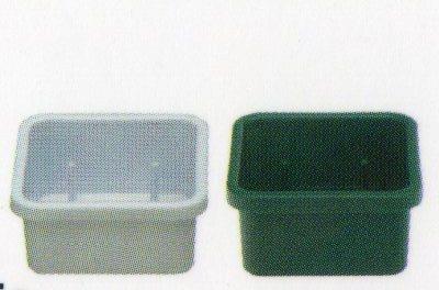 Ciotola quadra in Plastica cm. 7x7 -  Conf. 45 pezzi - Sconti per Fioristi e Aziende