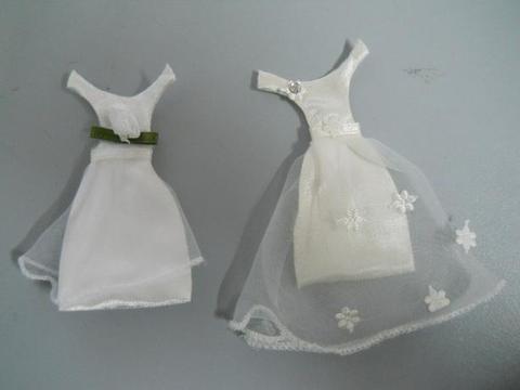 Vestitino da sposa  con sacchetto porta confetto - Sconti per Fioristi e Aziende