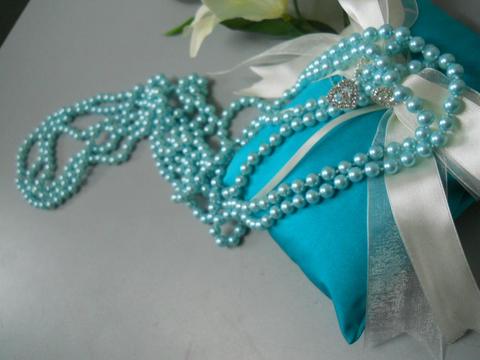 Collana di perle Tiffany - Sconti per Fioristi e Aziende  - lunga 120 cm