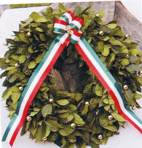 Bacche Ottone x 50 per corone d'alloro dm. 19 - 24 - Sconti per Fioristi e Aziende