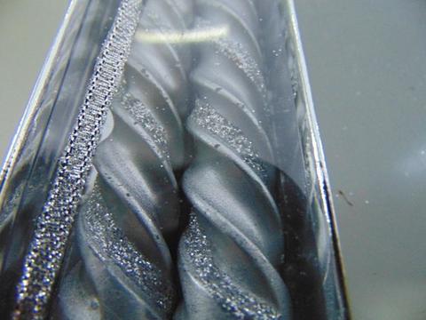 Candele Torciglione x 2 - Sconti per Fioristi e Aziende - H 20 e 25 glitterati   Oro/Rosso/Argento