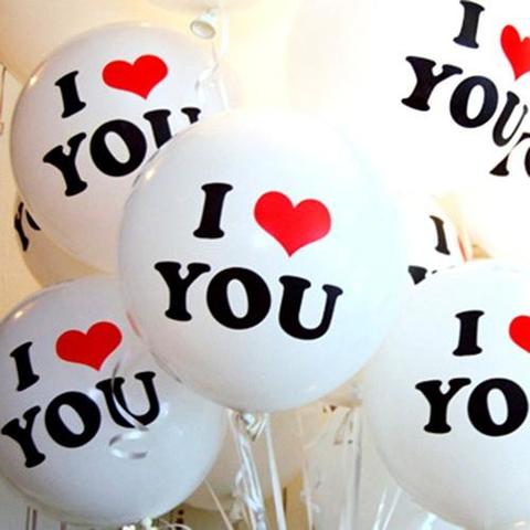 Palloncini x 100 I Love You - Sconti per Fioristi e Aziende - in gomma