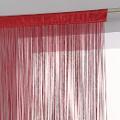 Tenda Rossa a fili di cotone  H 270 x 90 - Sconti per Fioristi e Aziende