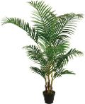 Areca palm H 170 in vaso  - Sconti per Fioristi e Aziende - Artificiale con 2178 foglie