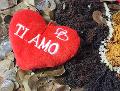 Cuscino Cuore Velluto Rosso - Sconti per Fioristi e Aziende  - Adattio per San Valentino