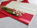 Fogli 70X70 Bicolor perla e rosso conf. 25 fogli Sconti per Fioristi, Wedding e Aziende