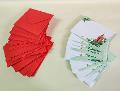 Bigliettini Stampa Natalizia x 50 con busta rossa - Sconti per Fioristi e Aziende