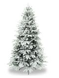 Albero Sestriere innevato - Sconti per Fioristi e Aziende - H 180/210/240 in PE+PVC