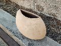 Vaso Bombato H 30 X 35 -  Sconto per Fioristi e Aziende - in terracotta grezza