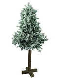 Albero innevato c/o Tronco -  Sconti per Fioristi e Aziende  -  H 213