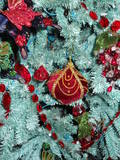 Palline di Natale x 2 in velluto e perle in 3 Modelli - Sconti per Fioristi e Aziende