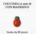 Coccinelle in legno misure diverse - Sconti per Fioristi e Aziende