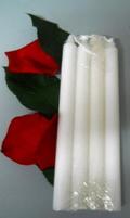 Candele coniche H 17  confezione da 4 candele  - Sconti per Fioristi e Aziende