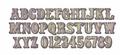 Fustella Alfabeto/Numeri  H 3,18 Bigz XL