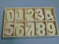Numeri in legno H 4cm.  da 50 numeri - Sconti per Fioristi e Aziende
