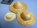 Cappellini in paglia naturale in tre misure - Sconti per Fioristi e Aziende