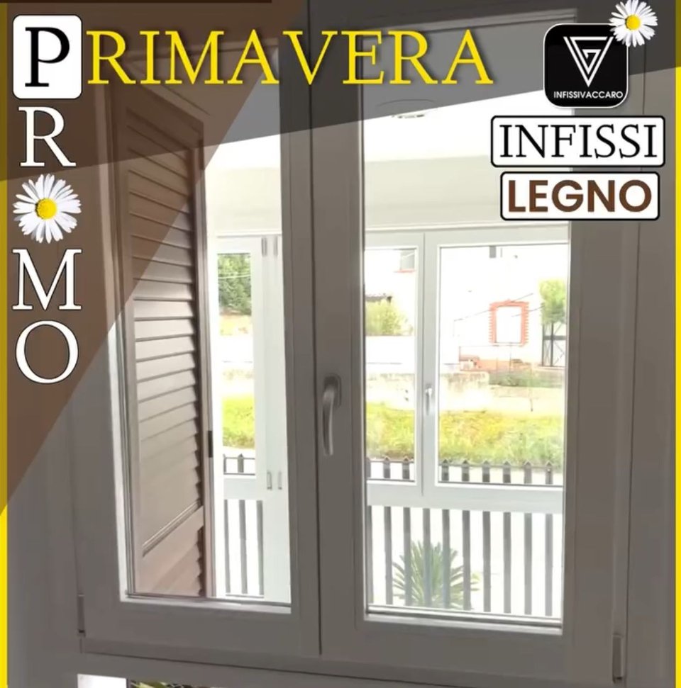 Promo Infissi in legno primavera