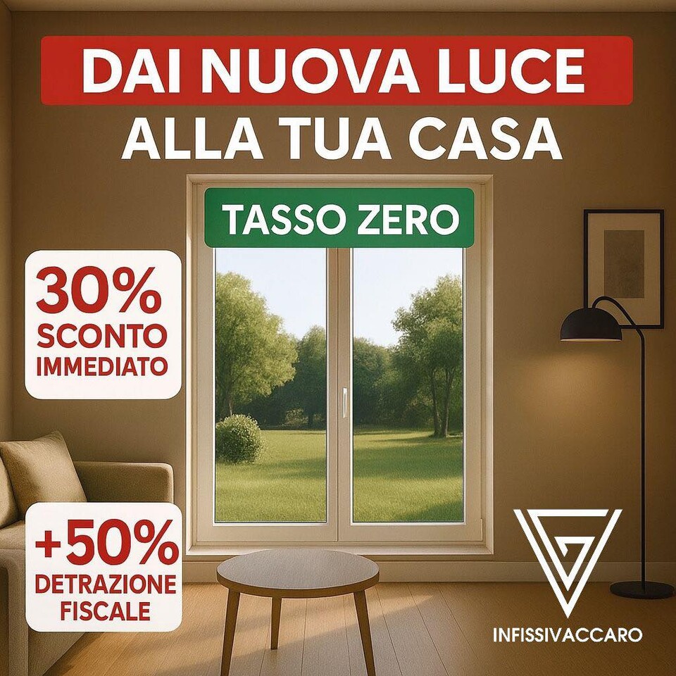 Promo Infissi  Tasso 0