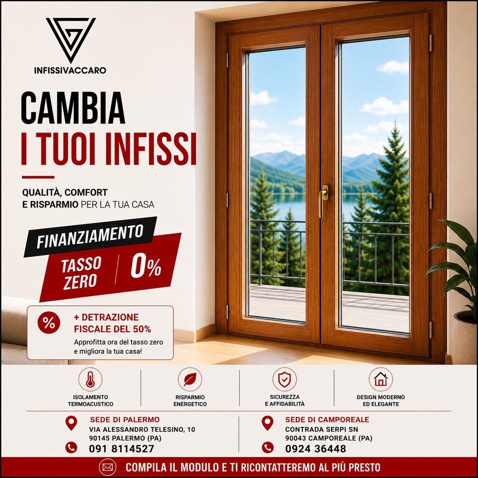Copia di Sostituisci i tuoi infissi a tasso zero